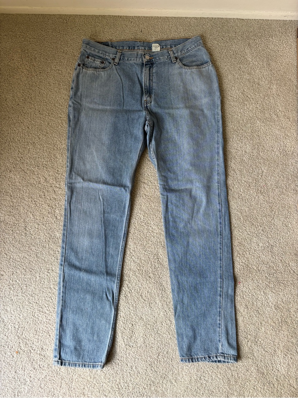 Levi's Vintage Straight Light Blue Denim Jeans